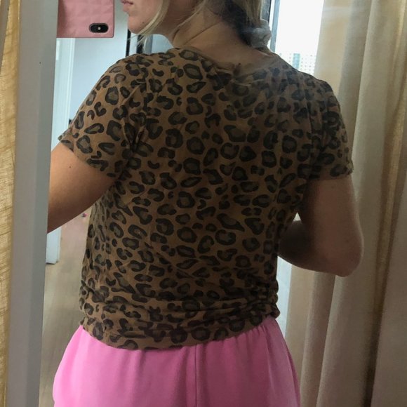 cheetah print tshirt - Picture 3 of 5